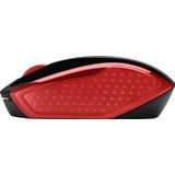 HP - 200 Emprs Wireless Mouse - Rood - USB - Optisch - Kantoor