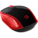 HP - 200 Emprs Wireless Mouse - Rood - USB - Optisch - Kantoor