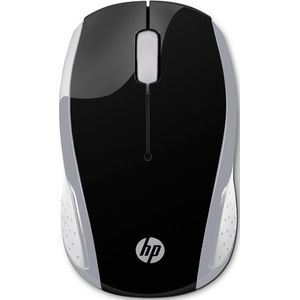 HP 200 Draadloze Muis Zwart en Zilver