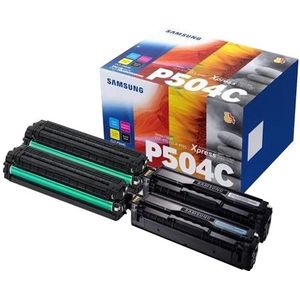 Samsung Originele CLT-P504C - Toner - Zwart / Cyaan / Magenta / Geel - Standaard capaciteit