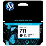 HP 711 (CZ129A) inktcartridge zwart (origineel)