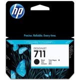 HP 711 (CZ129A) inktcartridge zwart (origineel)