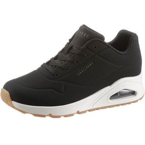 Skechers Uno Stand On Air dames Sneaker, Zwart Black Durabuck, 40 EU