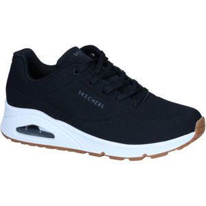 Skechers UNO Dames Sneakers - Zwart Wit