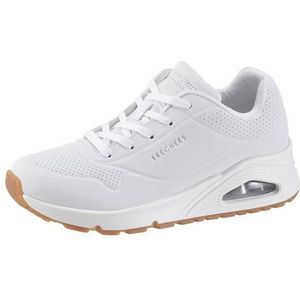 Skechers Uno -Stand On Air Dames Sneakers - White - Maat 41
