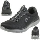 Skechers - Status 2.0 - Mocassins - Zwart - Leer