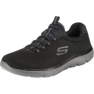 Skechers - Status 2.0 - Mocassins - Zwart - Leer