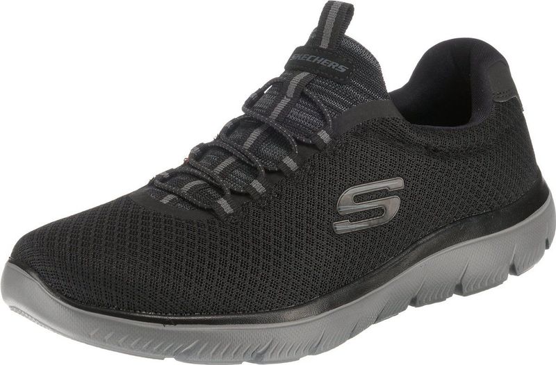 Skechers - Status 2.0 - Mocassins - Zwart - Leer