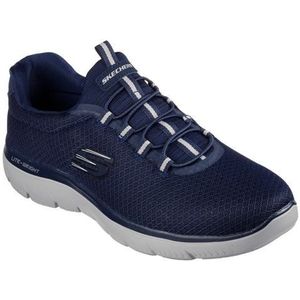 Skechers SUMMITS Sneaker heren,Navy Mesh Trim,43 EU