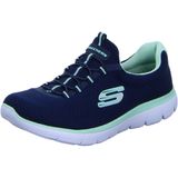 Skechers SUMMITS dames Sneaker, Blau Navy Aqua, 38 EU