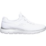 Vrijetijdsschoen - Wit/Zilverkleur - Textiel - Schokabsorberende Tussenzool