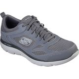 Skechers Summits-South Rim 52812-CHAR, Mannen, Grijs, Trainingschoenen, maat: 40