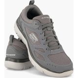 Skechers Summits-South Rim 52812-CHAR, Mannen, Grijs, Trainingschoenen, maat: 40