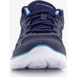 Skechers - Summits-Suited - Sneakers - Zwart - Imitatieleer/Textiel