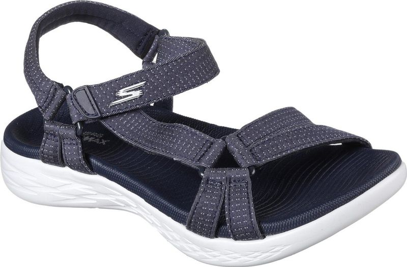 Skechers On-The-Go 600 - Brilliancy Dames Sandalen - Navy