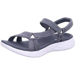 Skechers On-the-go 600-brilliancy sportsandalen voor dames, antraciet