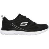 Skechers - Summits-Suited - Sportschoenen - Zwart - Extra Comfort - Memory Foam