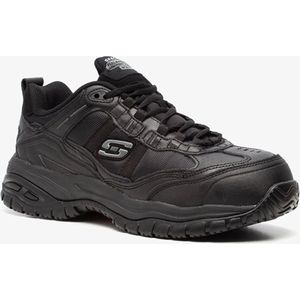 Skechers Soft Stride Grinnell heren werkschoenen Zwart Extra comfort Memory Foam