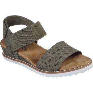 Skechers Desert Kiss Dames Sandalen - Olive