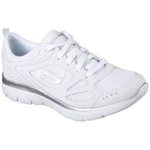 Skechers Sport Summits Suited Sneakers voor dames, wit, wit, 38 EU