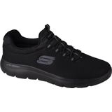 Skechers SUMMITS heren Sneaker,Black Mesh Trim,39 EU