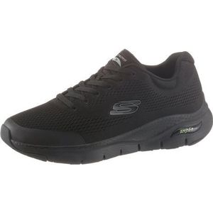 Skechers Arch Fit Heren Sneakers - Black/Black - Maat 47,5