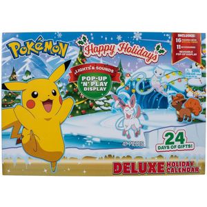 Jazwares PKW2690 - Pokémon - Deluxe Advetskalender mit Licht und Sound