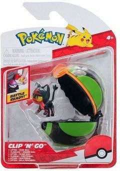 Pokémon Clip 'N' Go Liten & Dusk Ball Speelset, 2dlg.