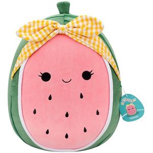 Squishmallows - Wanda de watermeloen 30 cm, officieel pluche dier Jazwares, superzacht knuffeldier