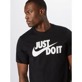 Nike Sportswear Just Do It Swoosh T-shirt Met Korte Mouwen Mannen Zwart