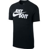 Nike Sportswear Just Do It Swoosh T-shirt Met Korte Mouwen Mannen Zwart