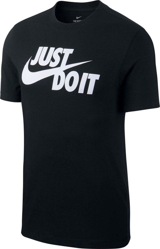 Nike Sportswear Just Do It Swoosh T-shirt Met Korte Mouwen Mannen Zwart