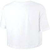 Nike - Crop Icon Tee - T-shirt - Wit - Katoen