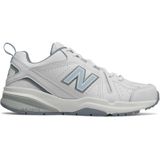 New Balance - WX608V5 - Slipbestendige Leren Sneakers - Wit - Plat - Veters