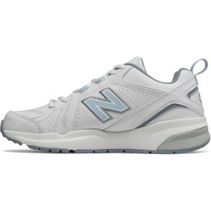 New Balance - WX608V5 - Slipbestendige Leren Sneakers - Wit - Plat - Veters