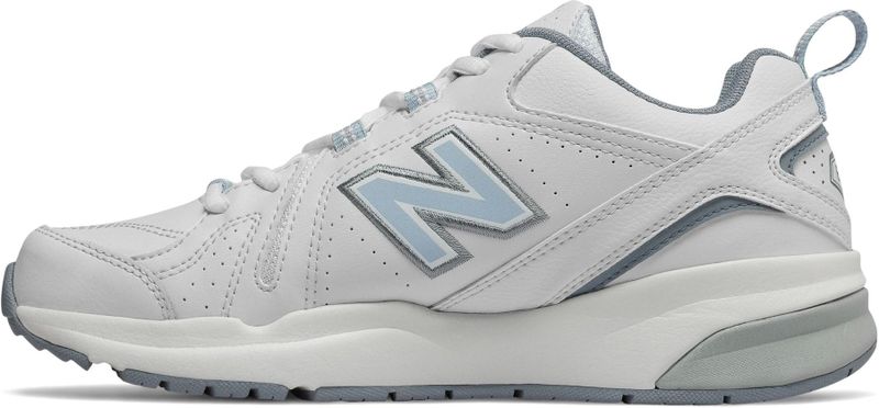 New Balance - WX608V5 - Slipbestendige Leren Sneakers - Wit - Plat - Veters