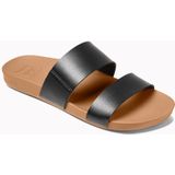 Reef - Cushion Bounce Vista - Slippers - Zwart - Vegan Leer - Schokdempend
