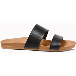 Reef - Cushion Bounce Vista - Slipper - Zwart - Vegan Leer