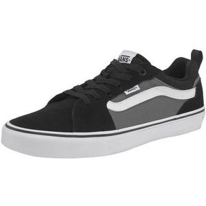 Vans Filmore Sneakers voor heren, Zwart Suede Canvas Zwart T2j, 41 EU