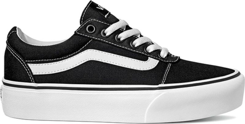 Vans - Ward Platform - Sneakers - Zwart Wit