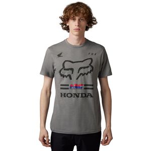 Fox Racing - Lfs X Honda Ii T-shirt - Zwart - Katoen