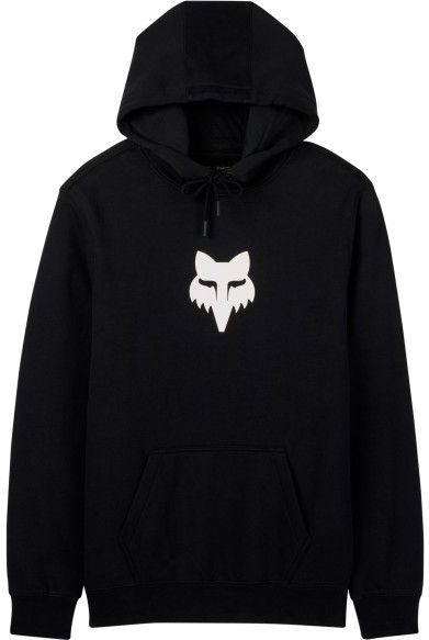 Fox - Sweatshirt - Fleece - Zwart - 80% Katoen/20% Polyester - 330gm