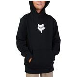 Fox Racing - YTH Legacy Fleece Po Windbreaker - Uniseks - Zwart - Canvas en Sherpa-Fleece