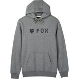 FOX - Fleece Hoodie - Zwart - 80% Katoen/20% Polyester - 330gm
