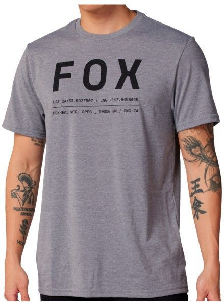 Non Stop Tech - Grijs - Korte Mouw T-shirt