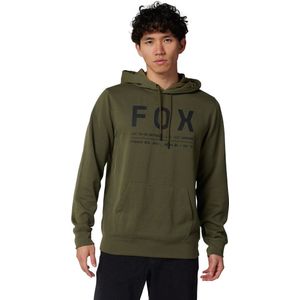 Fox - Non Stop - Pullover Hoodie - Zwart - Fleece - Kangoeroezakken