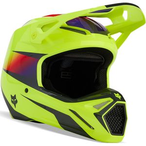 FOX RACING MX V1 Flora Helm - Lichtgewicht - Geïnjecteerd Polycarbonaat - 1101-1200 gram