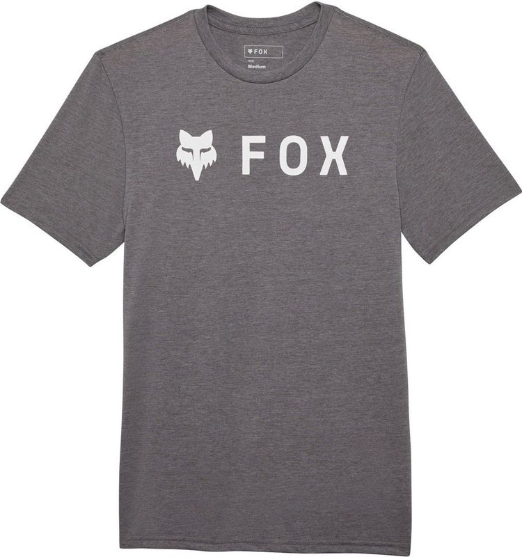 FOX Racing - Absolute S/S Tech Tee - Sportshirt - Grijs