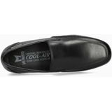 Mephisto - Zwarte Leren Instapschoenen - Heren - Leer