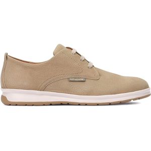 Mephisto Lester - heren veterschoen - beige - maat 40.5 (EU) 7 (UK)